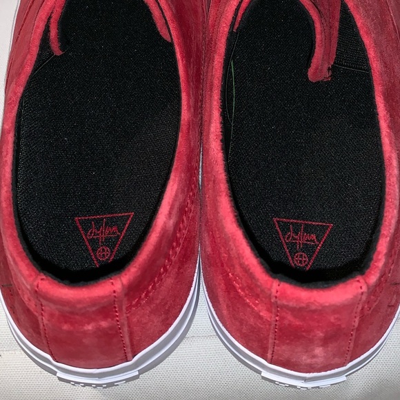 Huf Slip On Red Suede ***Dylan Rieder Edition*** - Picture 6 of 7